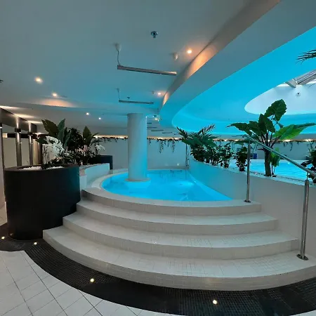 Miodowy W Hanza Tower -sauna&pool Apartmán Štetín