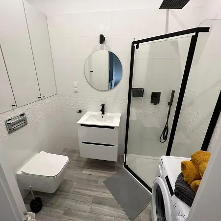 Miodowy W Hanza Tower -sauna&pool Lägenhet