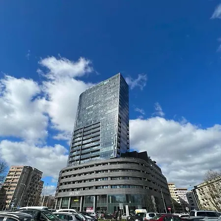 Miodowy W Hanza Tower -sauna&pool Lägenhet Szczecin