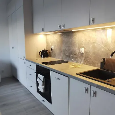 דירה Miodowy W Hanza Tower -sauna&pool שצ'צ'ין