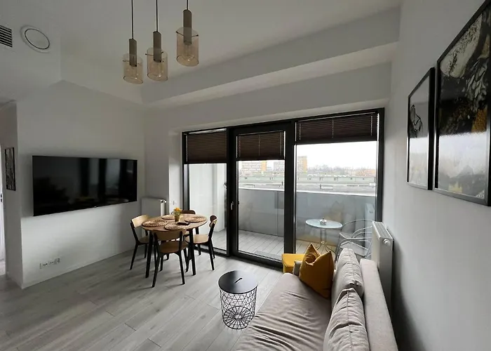 Miodowy W Hanza Tower -sauna&pool Apartment Szczecin