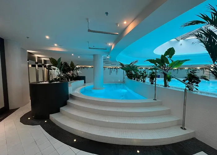 Miodowy W Hanza Tower -sauna&pool Apartment Szczecin