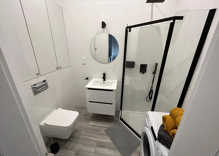 Miodowy W Hanza Tower -sauna&pool Apartment