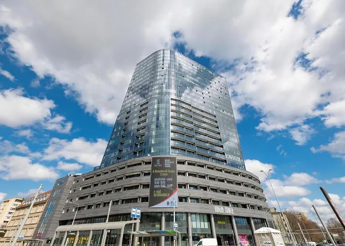 Apartament Miodowy W Hanza Tower -sauna&pool Szczecin